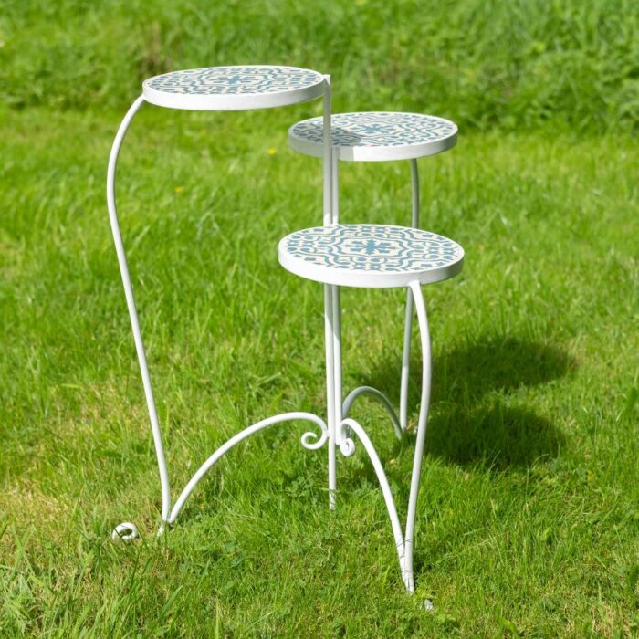 MOSAIC FOLD.PLANT STAND