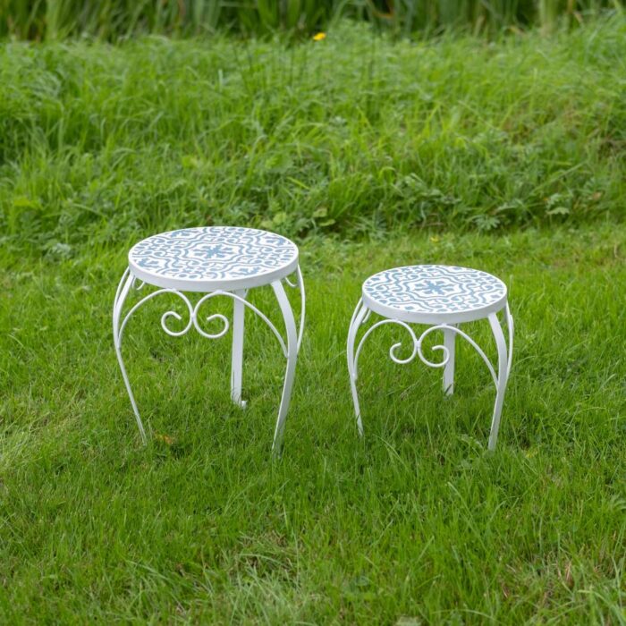 MOSAIC LOW PLANT TABLE S/2