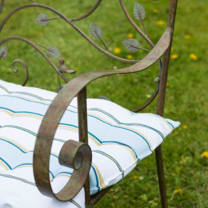 BENCH SEATPAD - OLIVE STRIPE - Image 3