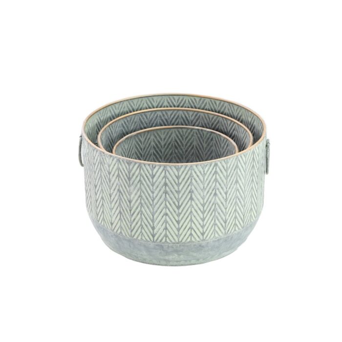 CHEVRON PLANTER (S/3) - Image 2