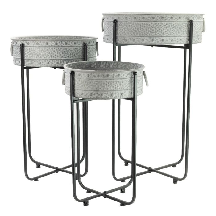 LOW PLANTER w/STAND (S/3)