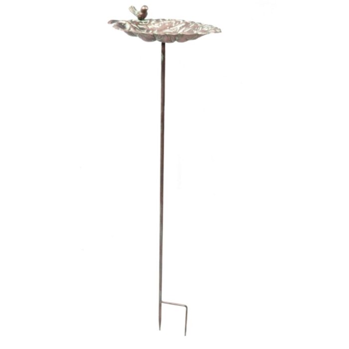 LEAF BIRD DISH wSTAKE - Image 2