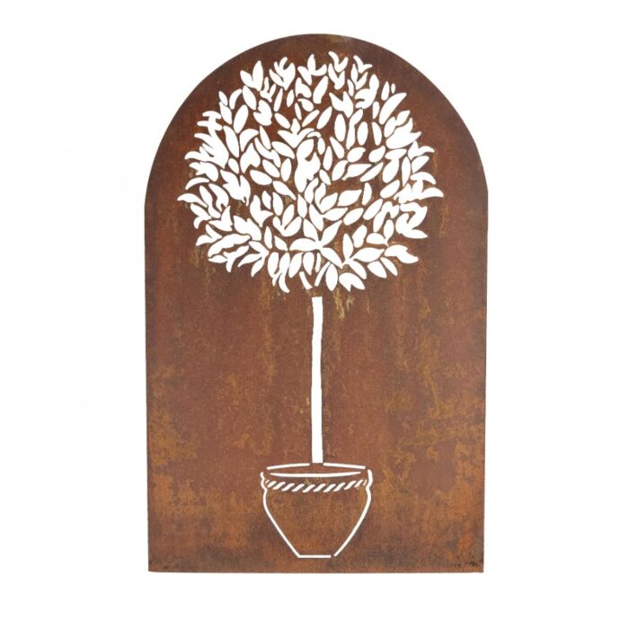 TOPIARY BALL WALL PLAQUE