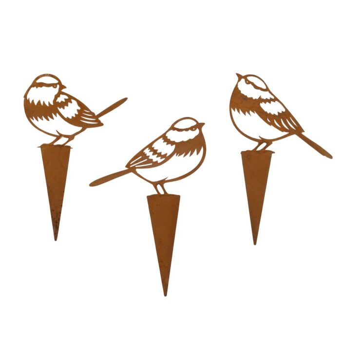 BIRD POT STAKES (S/3)