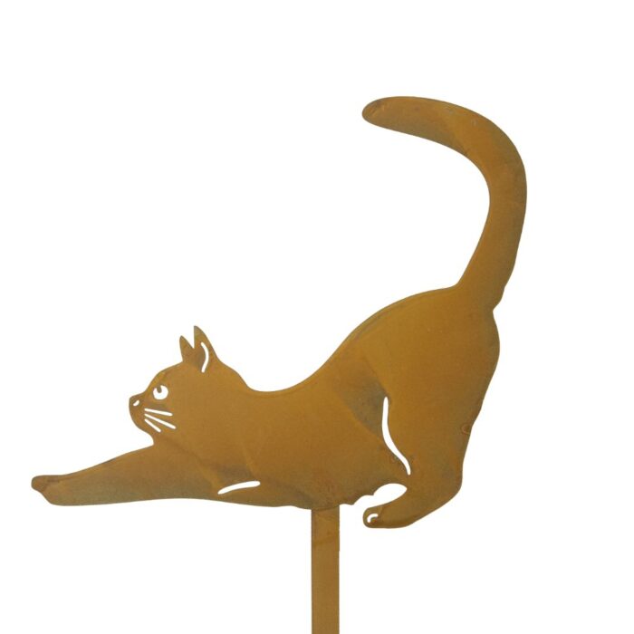 CAT STRETCHING POT STAKE