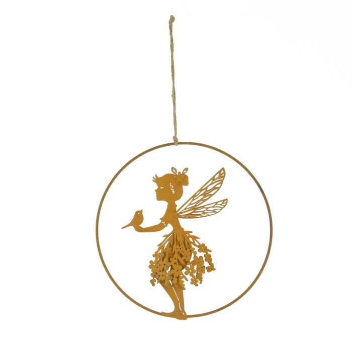 FLOWER FAIRY HANG. WALL ART