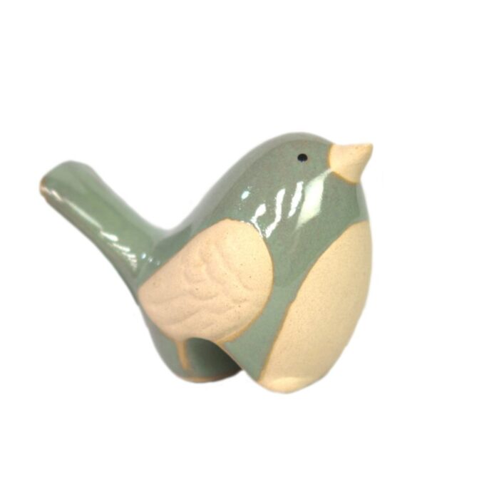 CERAMIC BIRD POT HANGER