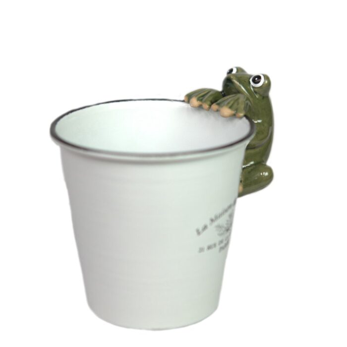 FROG CERAMIC POT HANGER - Image 2