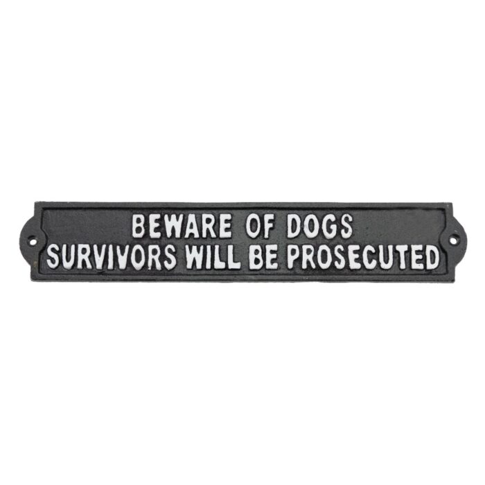 SIGN - DOGS  SURVIVORS