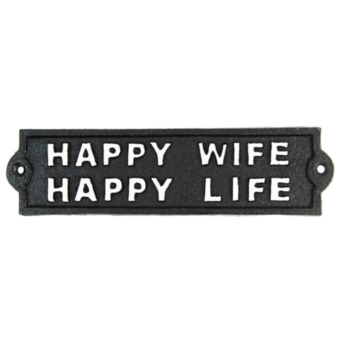 SIGN - HAPPY WIFE