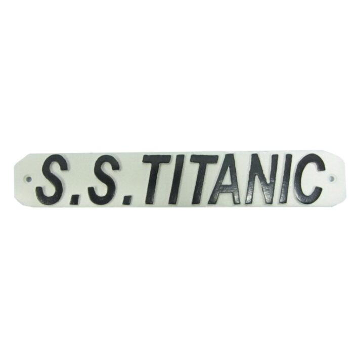 SIGN - S.S.TITANIC