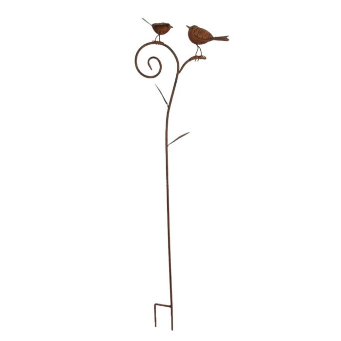 PAIR ROBINS ON STICK