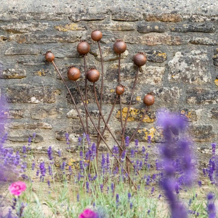 POPPY HEAD WALL DECO - Image 2