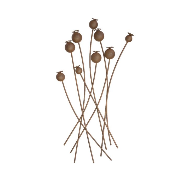 POPPY HEAD WALL DECO