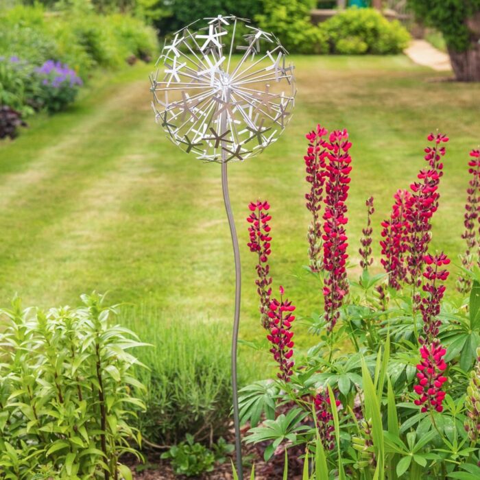 STEEL ALLIUM (1.4m)  - SILVER - Image 2