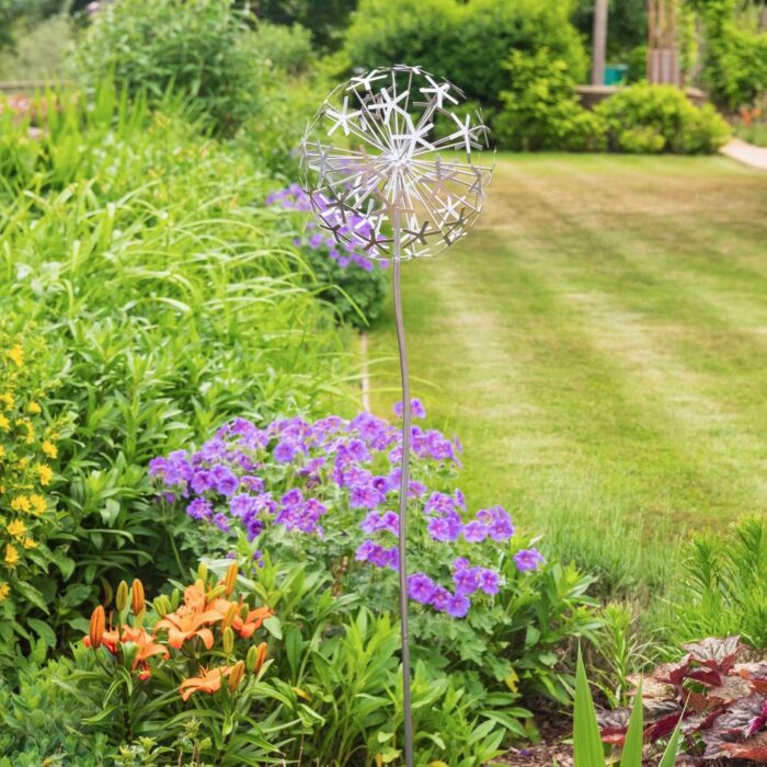 STEEL ALLIUM (1.4m)  - SILVER - Image 3