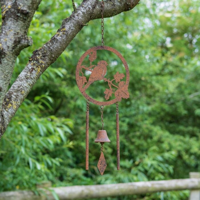 BIRD ON TWIG WINDCHIME (20cm) - Image 2