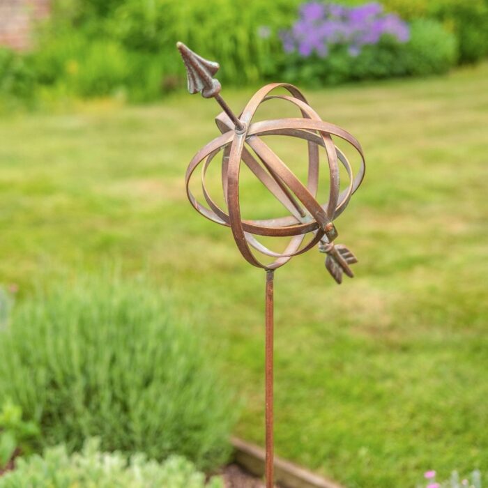 ARMILLARY FLOWER STAKE - Image 2