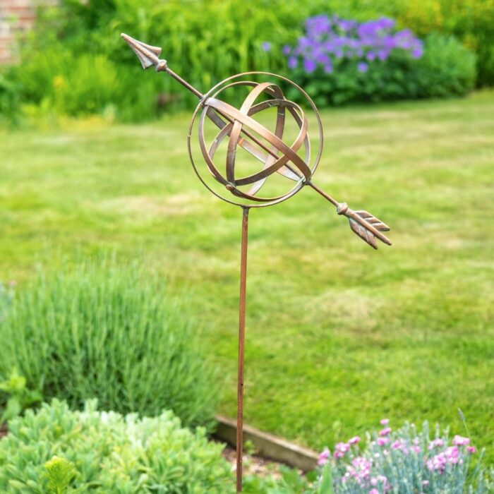 ARMILLARY FLOWER STAKE - Image 3