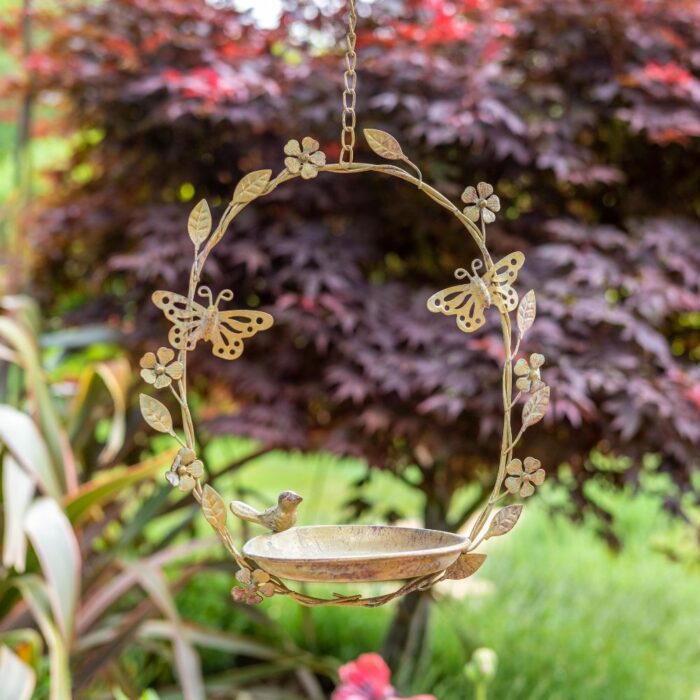 HANG.BUTTERFLY BIRD DISH - Image 2