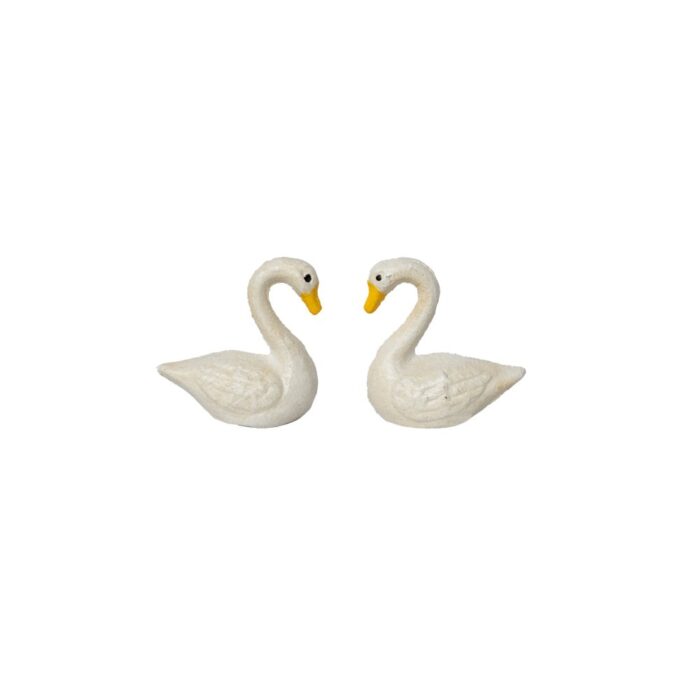 PAIR OF MINI SWANS
