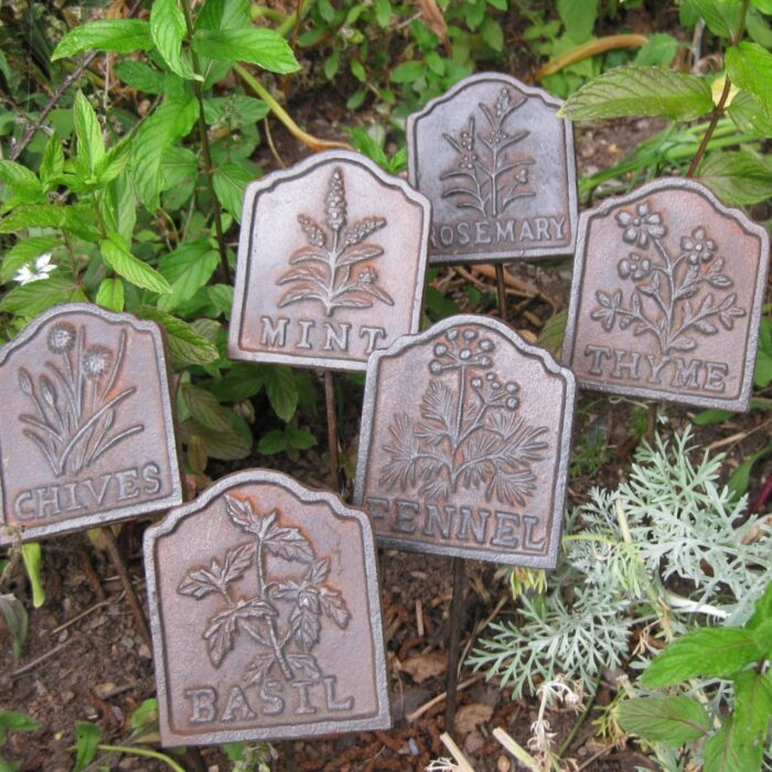 HERB SIGNS (Set 8) RUSTIC - Image 3