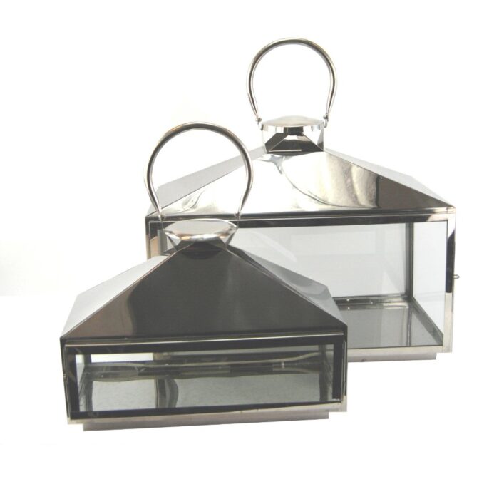 LOW RECT.LANTERN (S/2) STAINLESS