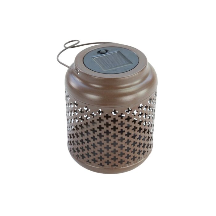 RUSTIC LANTERN w/SOLAR - Image 2