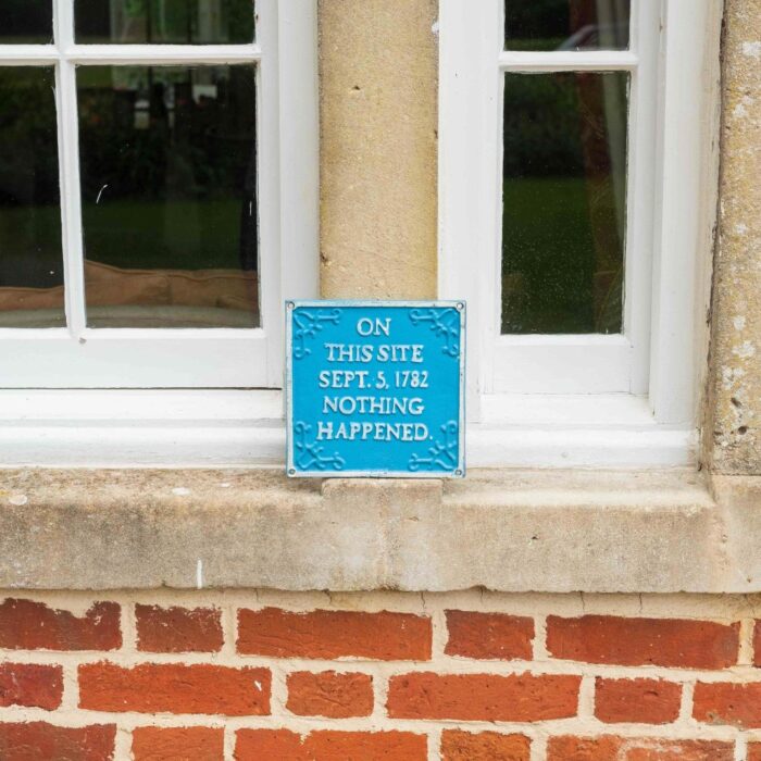 SIGN ' NOTHING HAPPENED' - Image 2