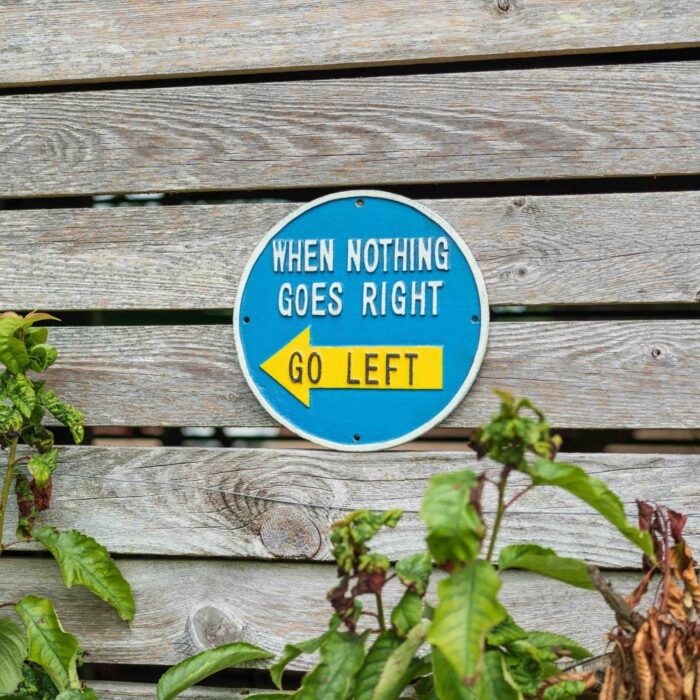 SIGN - GO LEFT..... - Image 2