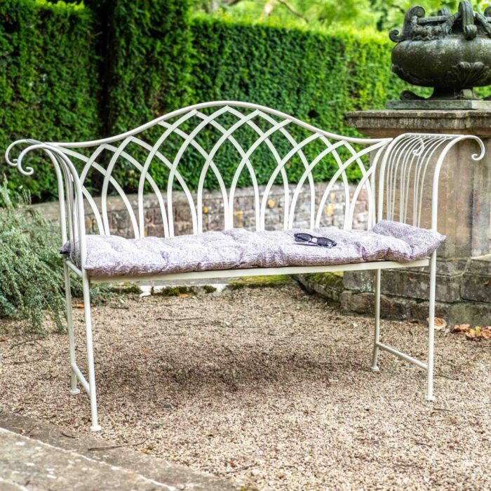 KINGS. GARDEN BENCH - CREAM - Image 2