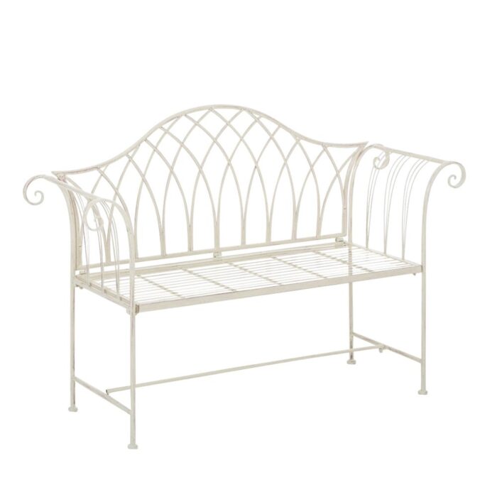 KINGS. GARDEN BENCH - CREAM - Image 4