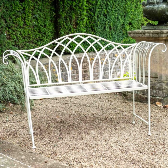 KINGS. GARDEN BENCH - CREAM
