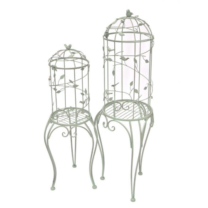 BIRDCAGE PLANTER wSTAND (S2)