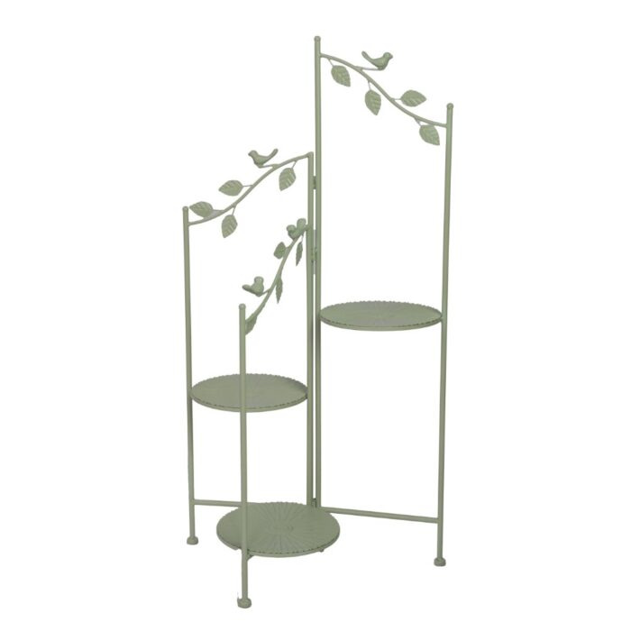 WOODL. PLANT STAND FOLDING G