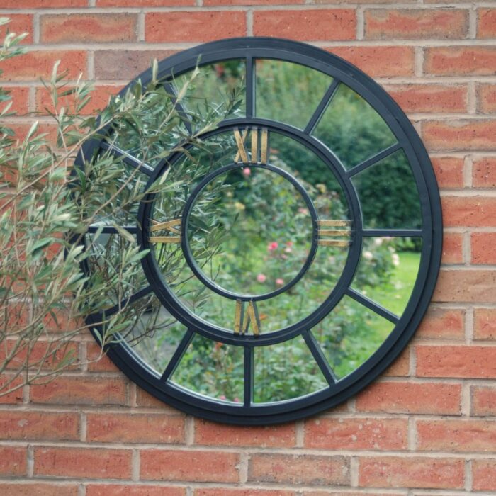 CLOCK MIRROR (80cm)