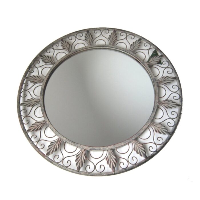 ORNATE ROUND MIRROR (67cm) - Image 2