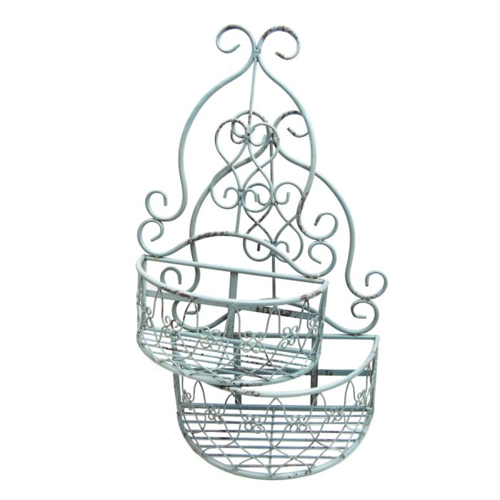 SIECLE TALL WALL BASKET (S/2)