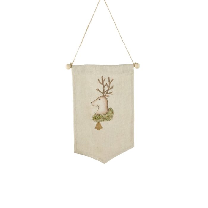 S/2 HANG GINGERBREAD TREES