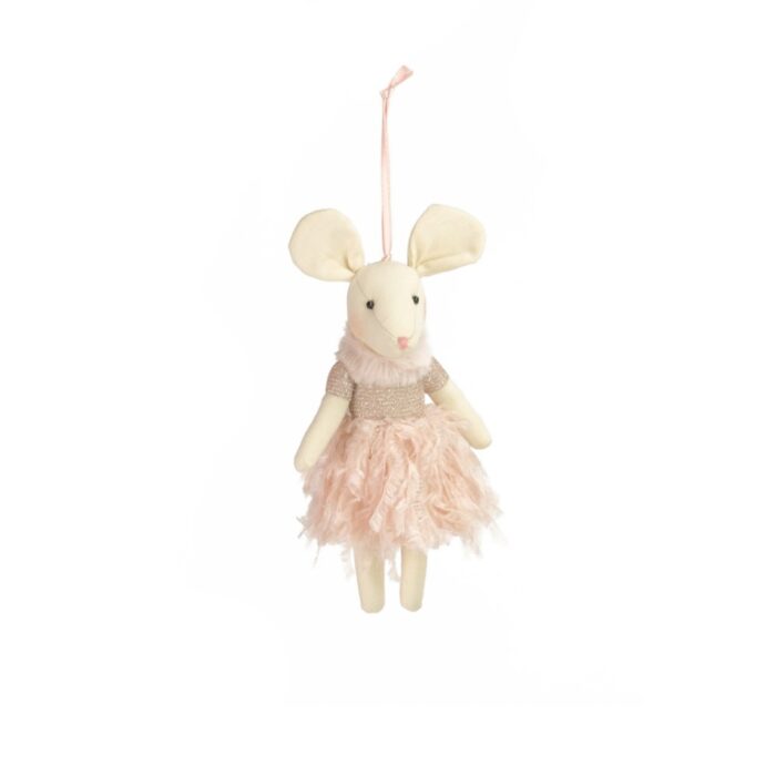 HANG. BLUSH PINK MOUSE