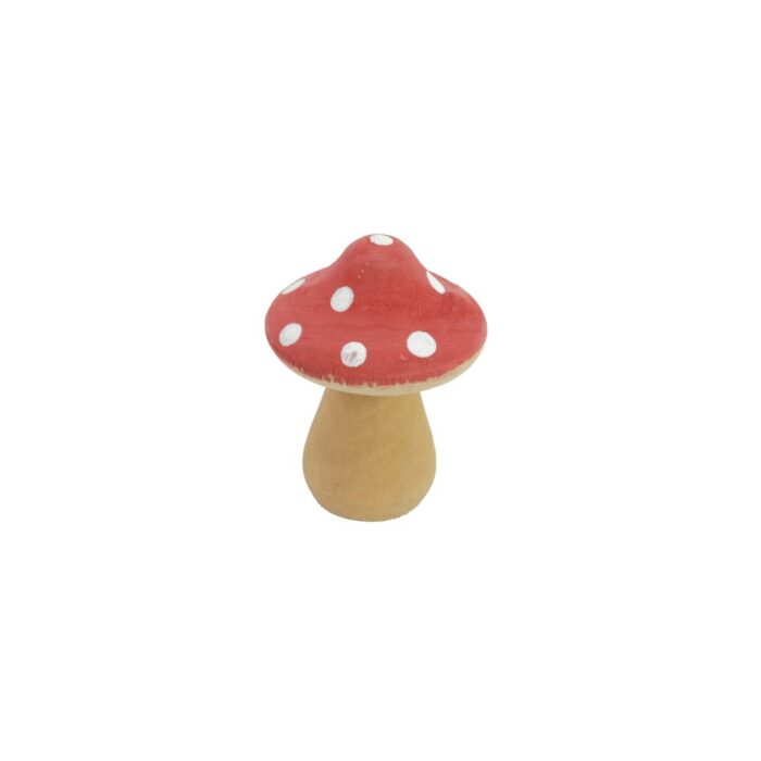 7cm WOODEN MUSHROOM