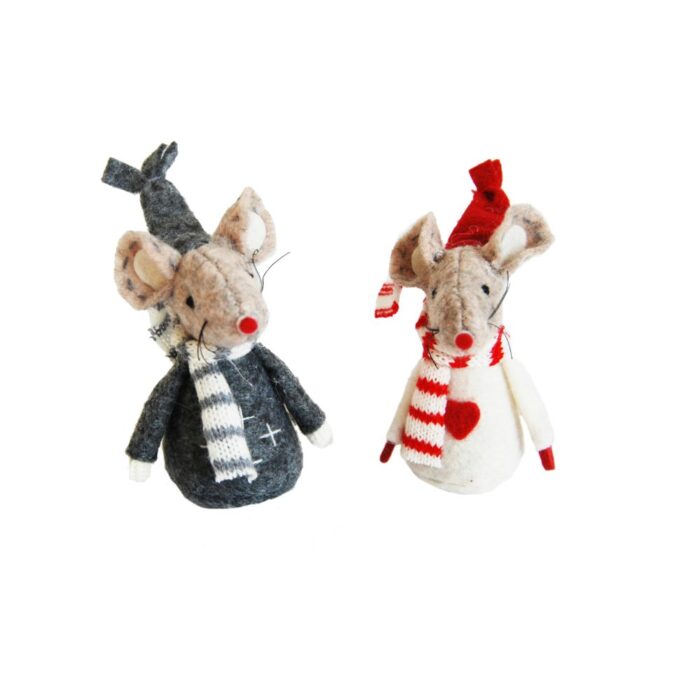 SITTING MICE ASS. 7cm