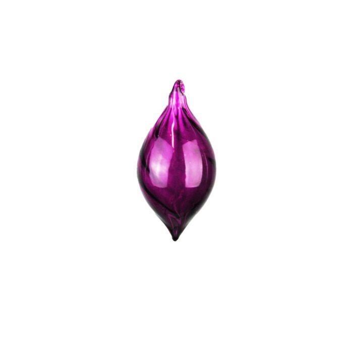 HANG. PURPLE GLASS BAUBLE