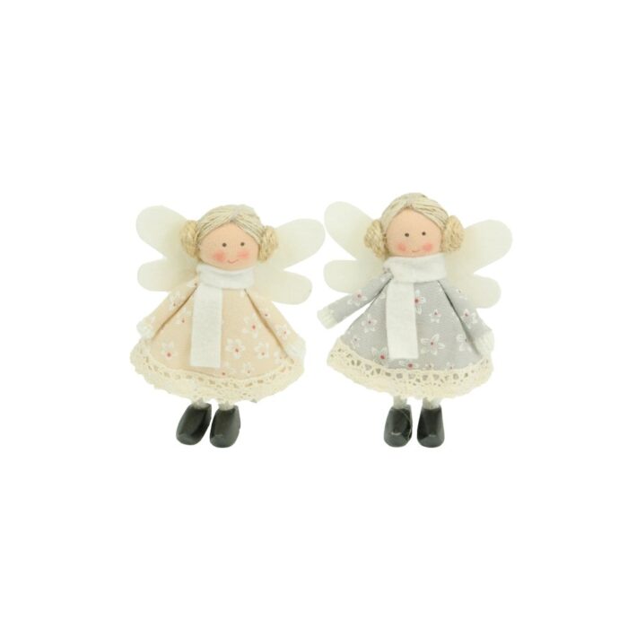 11cm FLOWERY ANGELS (2 ASS.)