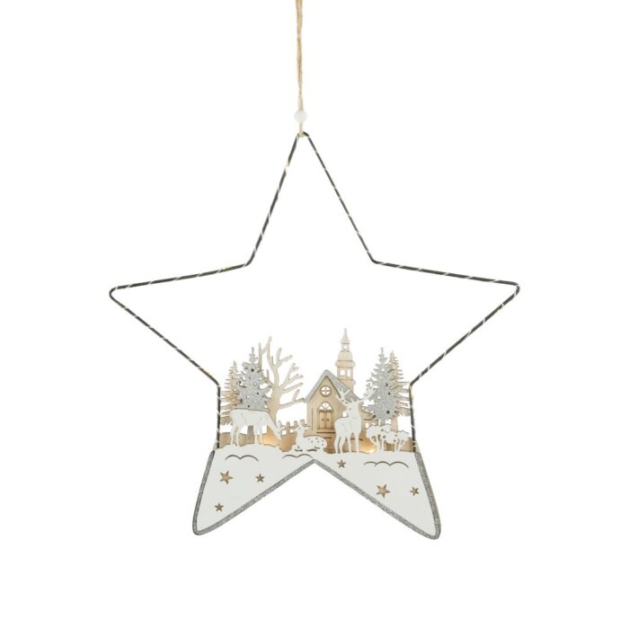 HANG. LED WOODLAND SCENE