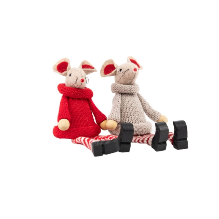 SHELF SITTING ASS. MICE