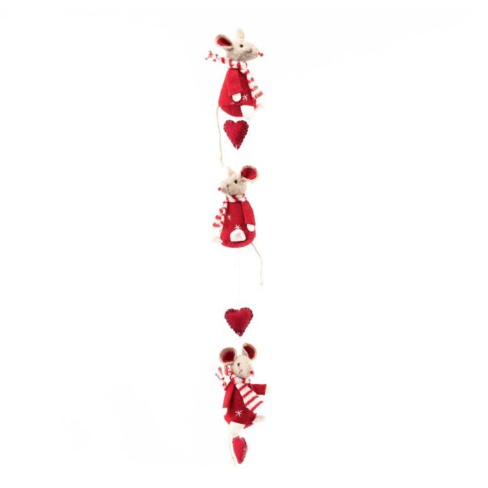 64cm RED MICE DROP