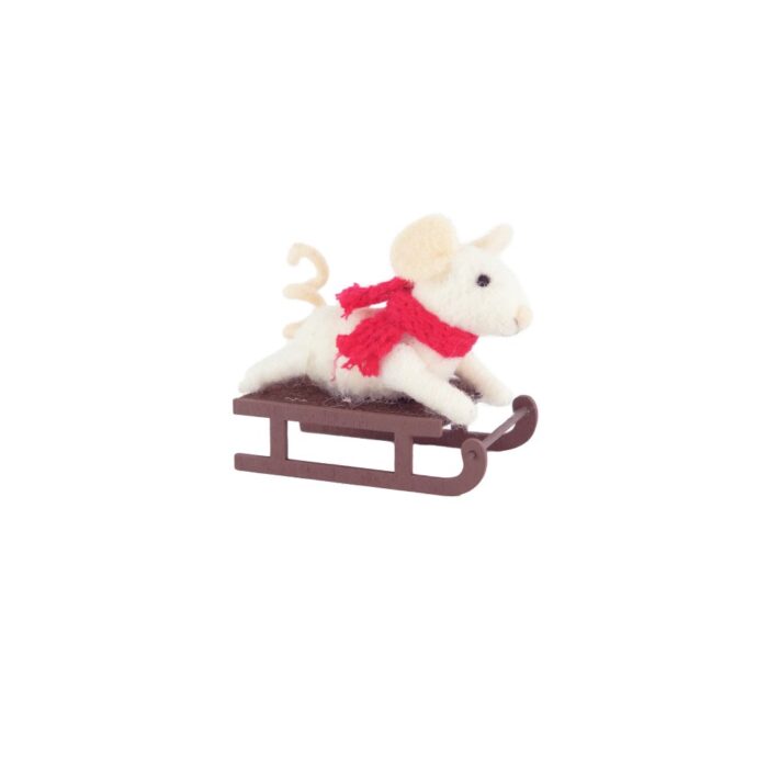MOUSE ON SLEIGH