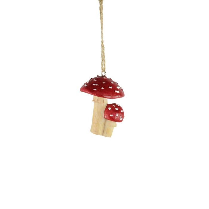 HANG. RESIN MUSHROOM