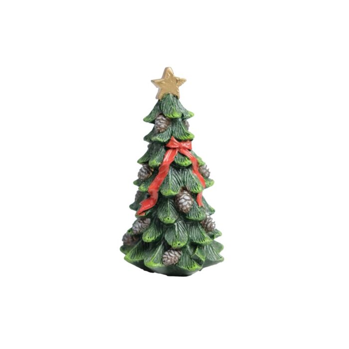 RESIN TREE ORNAMENT 12cm